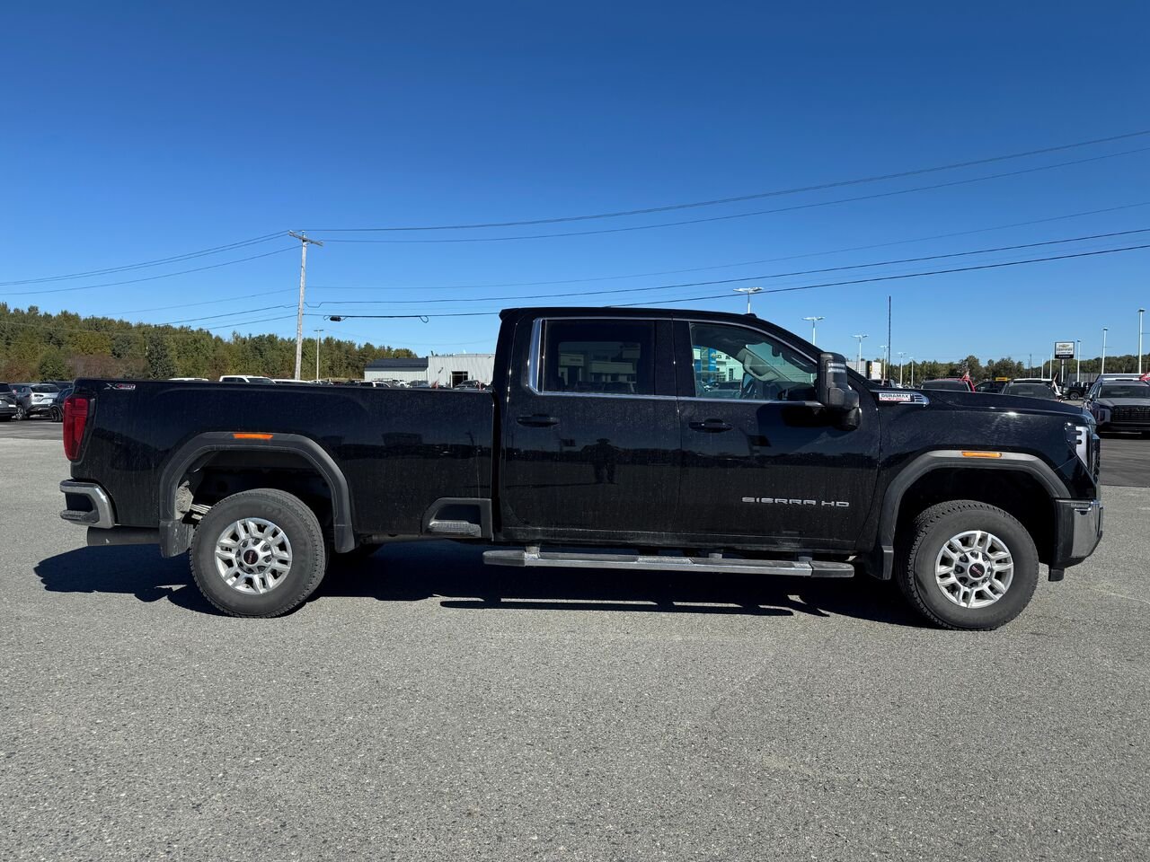 GMC Sierra 2500HD SLE cabine multiplace 4RM 172 po 2025 Noir Val-d'Or - photo #1