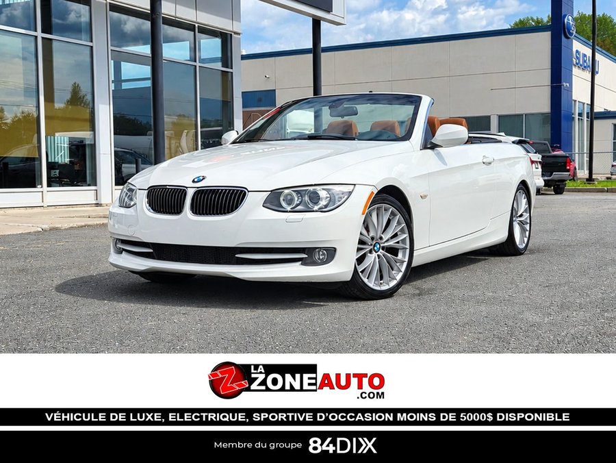 BMW 335i Convertible 2011 2011 Blanc