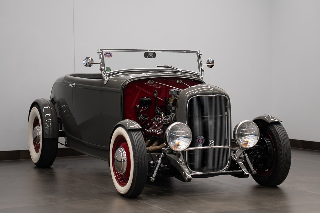 Ford Roadster 1932 Gris Montréal - photo #3