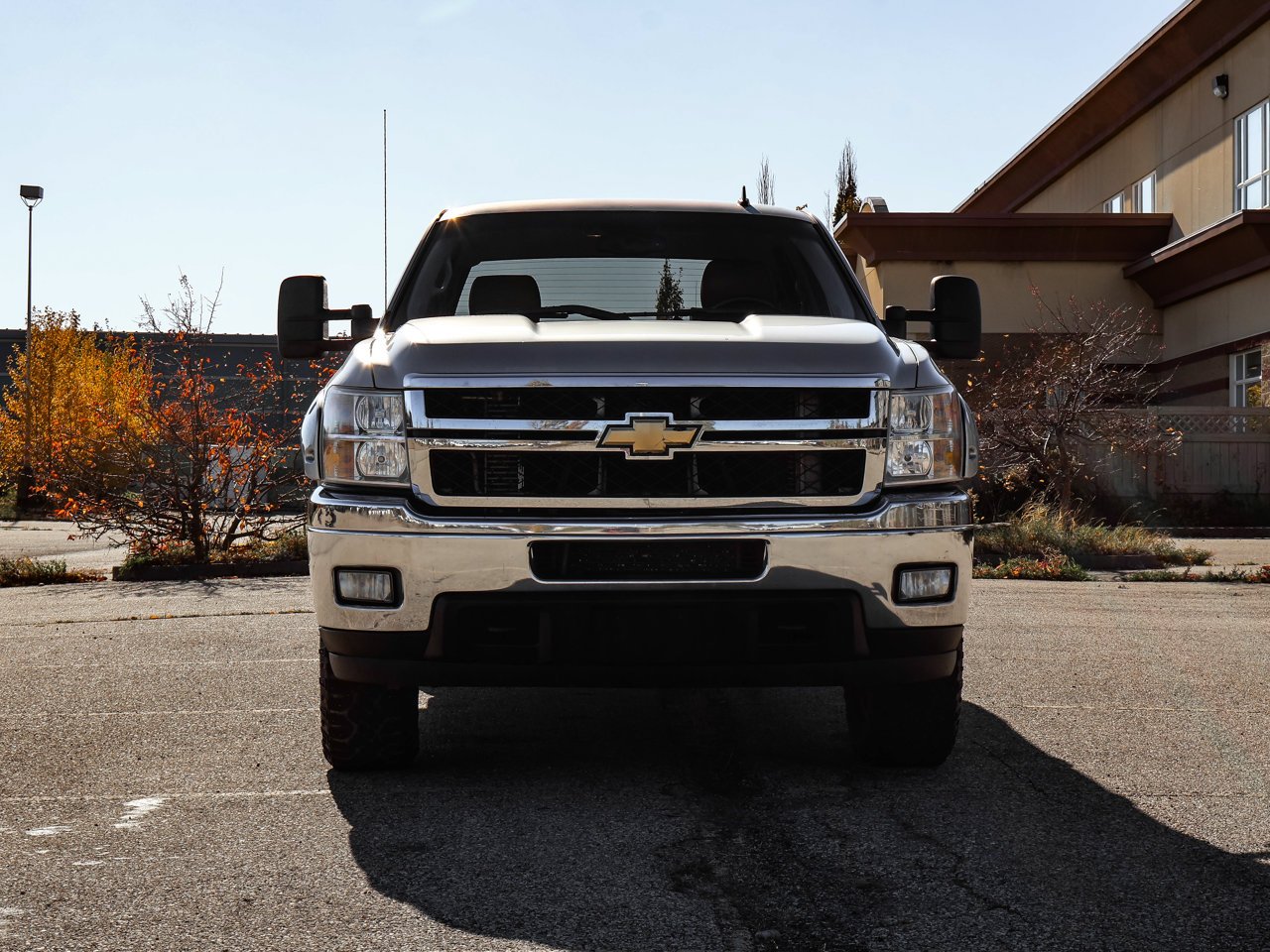 2011 Chevrolet Silverado 3500HD 4WD Crew Cab 167 LTZ Grey Sherwood Park - photo #2