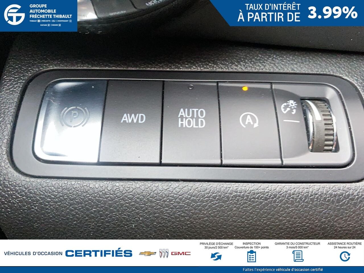 2026 CHEVROLET EQUINOX LT 4 portes à transmission intégrale avec 2LT White Montmagny - photo #14
