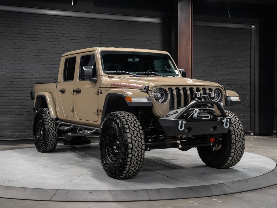 2020 Jeep Gladiator Rubicon | AMW 505 392 Hemi Swap | Removable Hard Top | Navigation Green