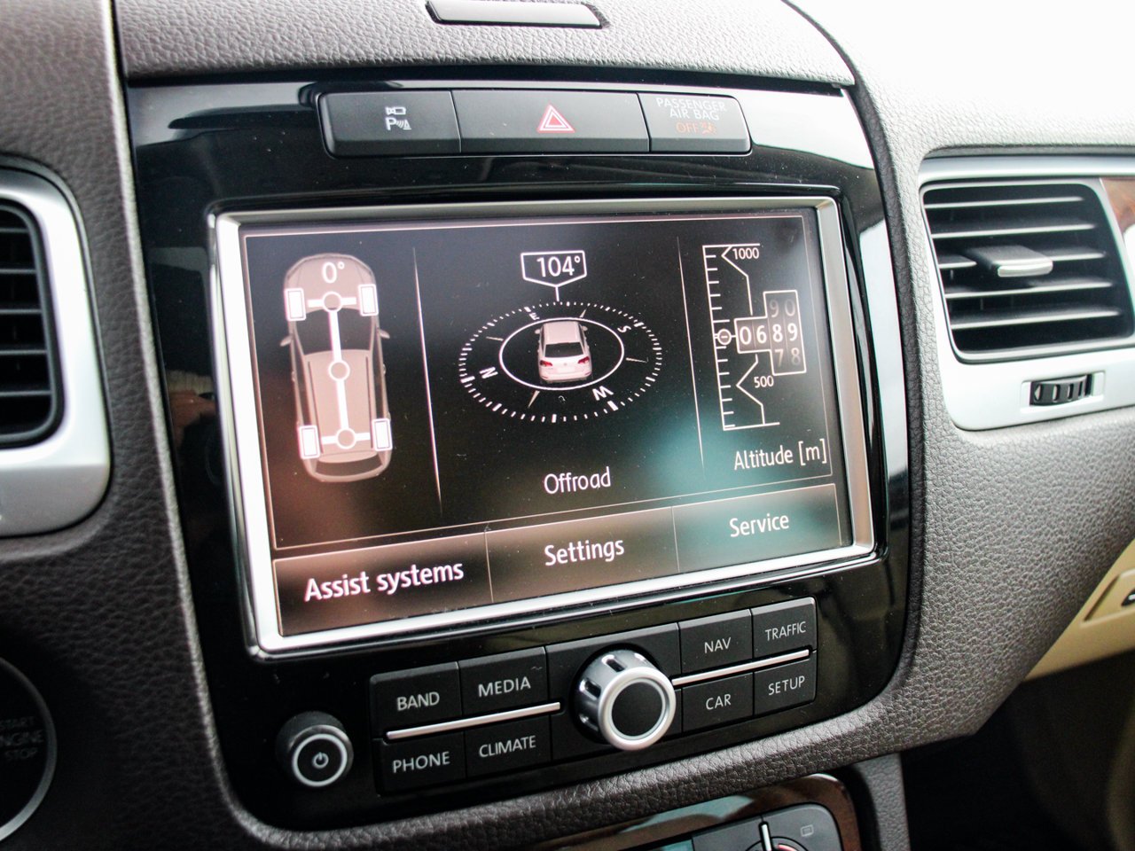 2014 Volkswagen Touareg 4dr TDI Execline Brown Sherwood Park - photo #22