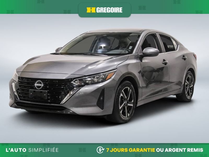 2024 Nissan Sentra SV AUTO A/C GR ELECT MAGS CAM RECUL BLEUTOOTH Grey