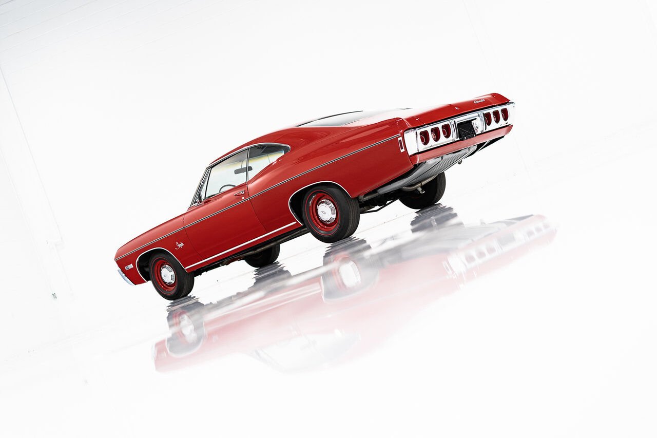 Chevrolet Impala Match N# L72 427/425 4spd 4.56gear Org Bill Of Sale | PRIX EN USD 1968 Rouge Montréal - photo #111