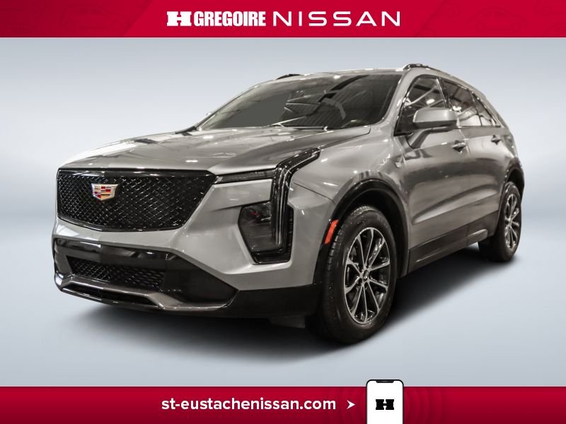 2025 Cadillac XT4 AWD Sport CUIR DEM. A DISTANCE TOIT PANORAMIQUE Silver