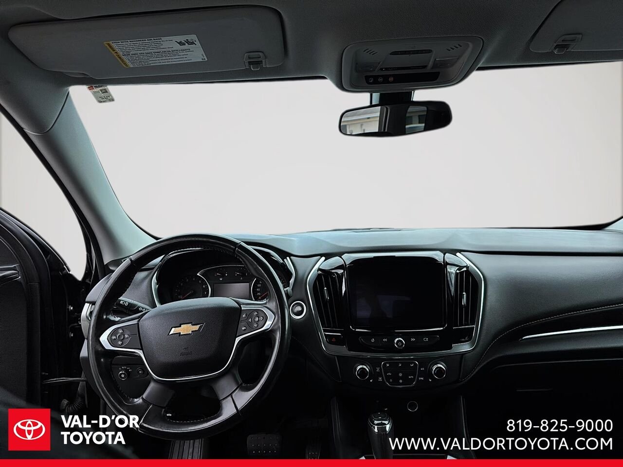 Chevrolet Traverse LT tissu 4 portes TI avec 1LT 2019 Noir Val-d'Or - photo #9