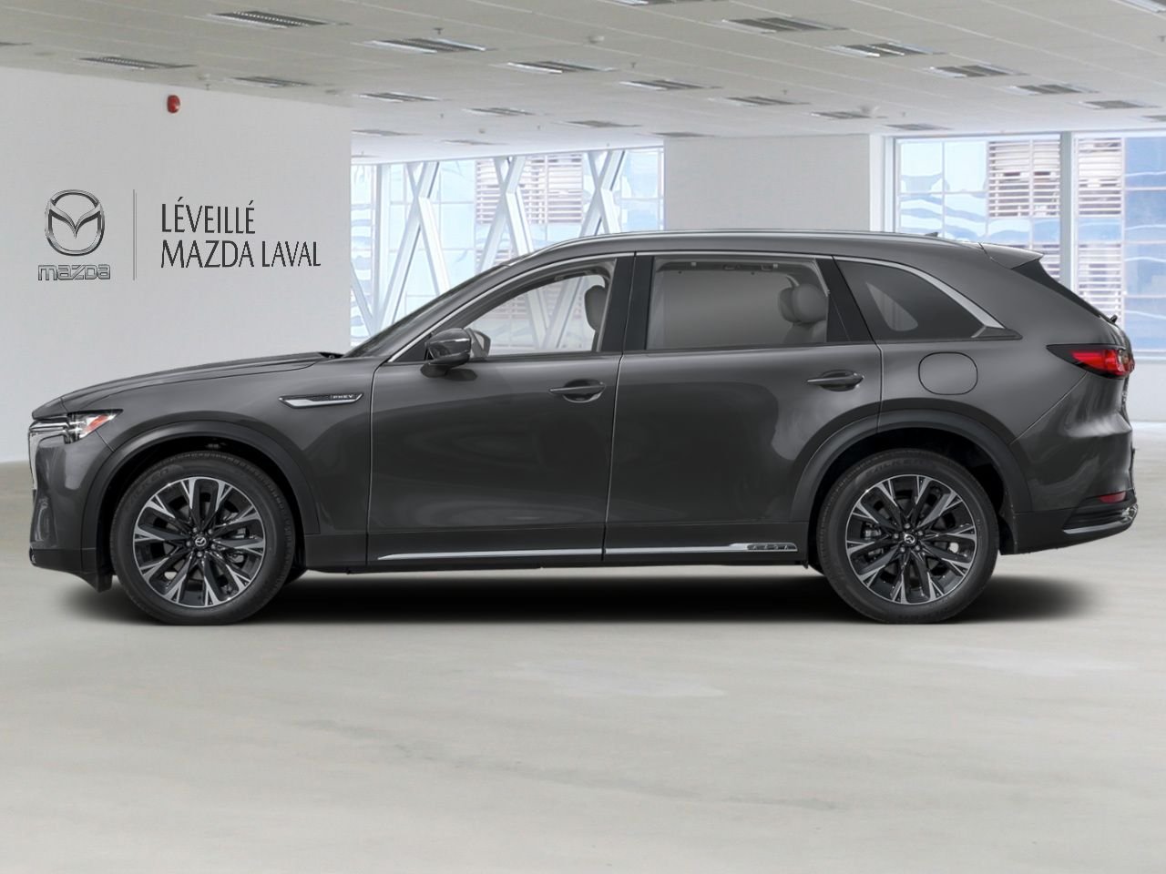 2026 Mazda CX-90 PHEV GT TI Machine Grey Metallic Laval - photo #1