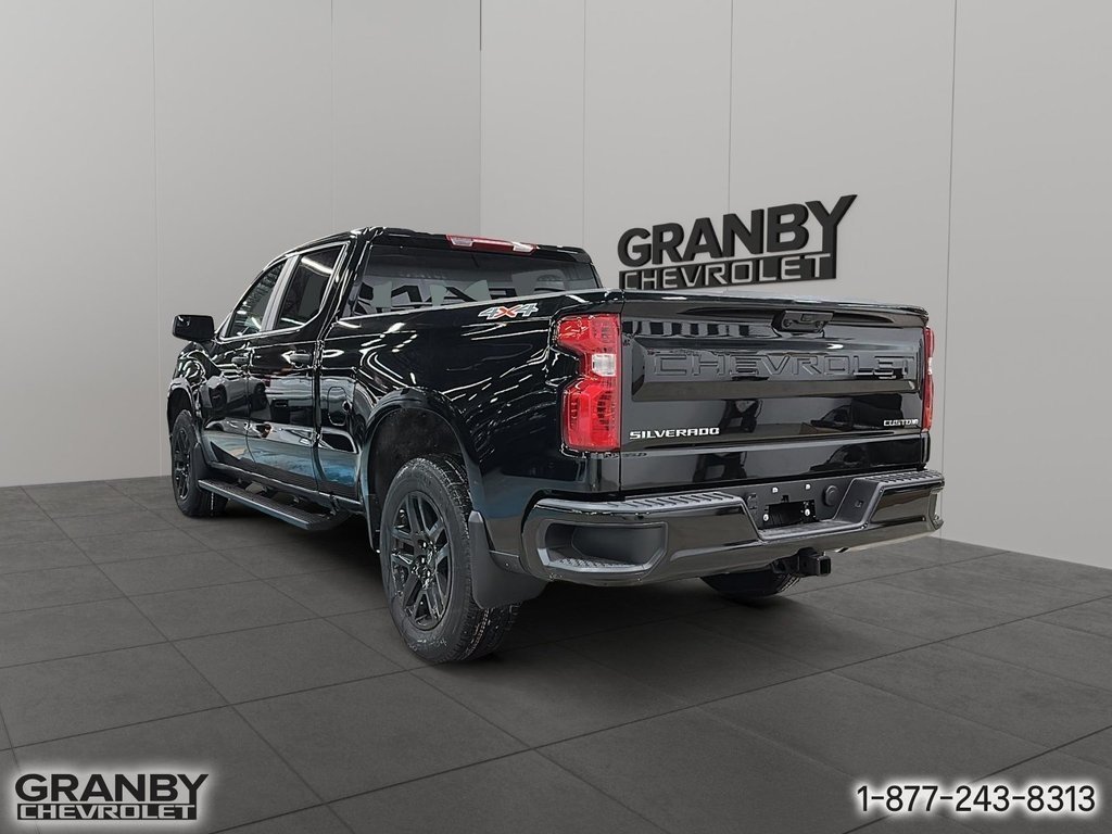 CHEVROLET Silverado 1500 K1500 SILVERADO CREW CAB CUSTOM STD/BOX (1CX) | B26-0627 2026 Noir Granby - photo #6