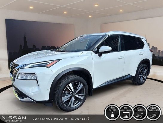 Nissan Rogue TRACTION INTÉGRALE | TOIT OUVRANT PANORAMIQUE | CUIR | BOSE | UN SEUL PROPRIÉTAIRE 2021 Blanc