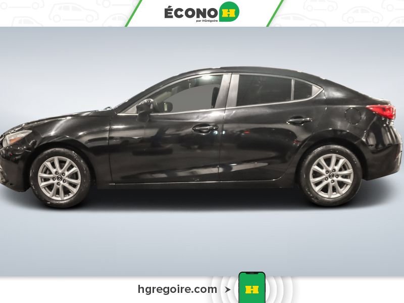 2016 Mazda 3 GS AUTO A/C GR ELECT MAGS CAM RECUL BLUETOOTH Black