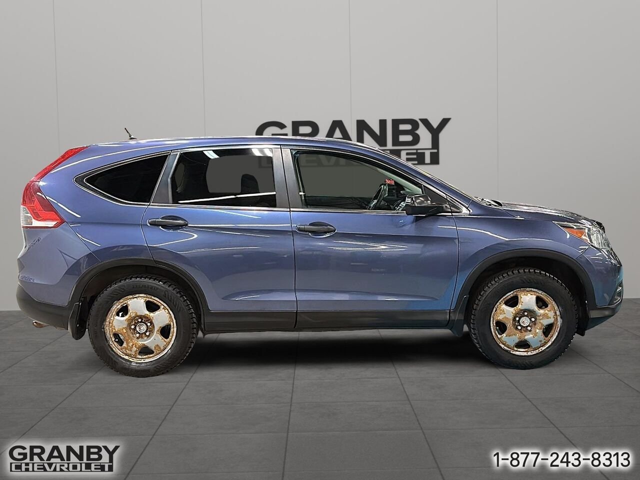 Honda CR-V LX | 26-0326A 2014 Bleu Granby - photo #3