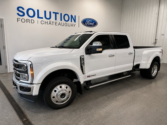 2024 Ford Super Duty F-450 DRW KING RANCH 2024 White