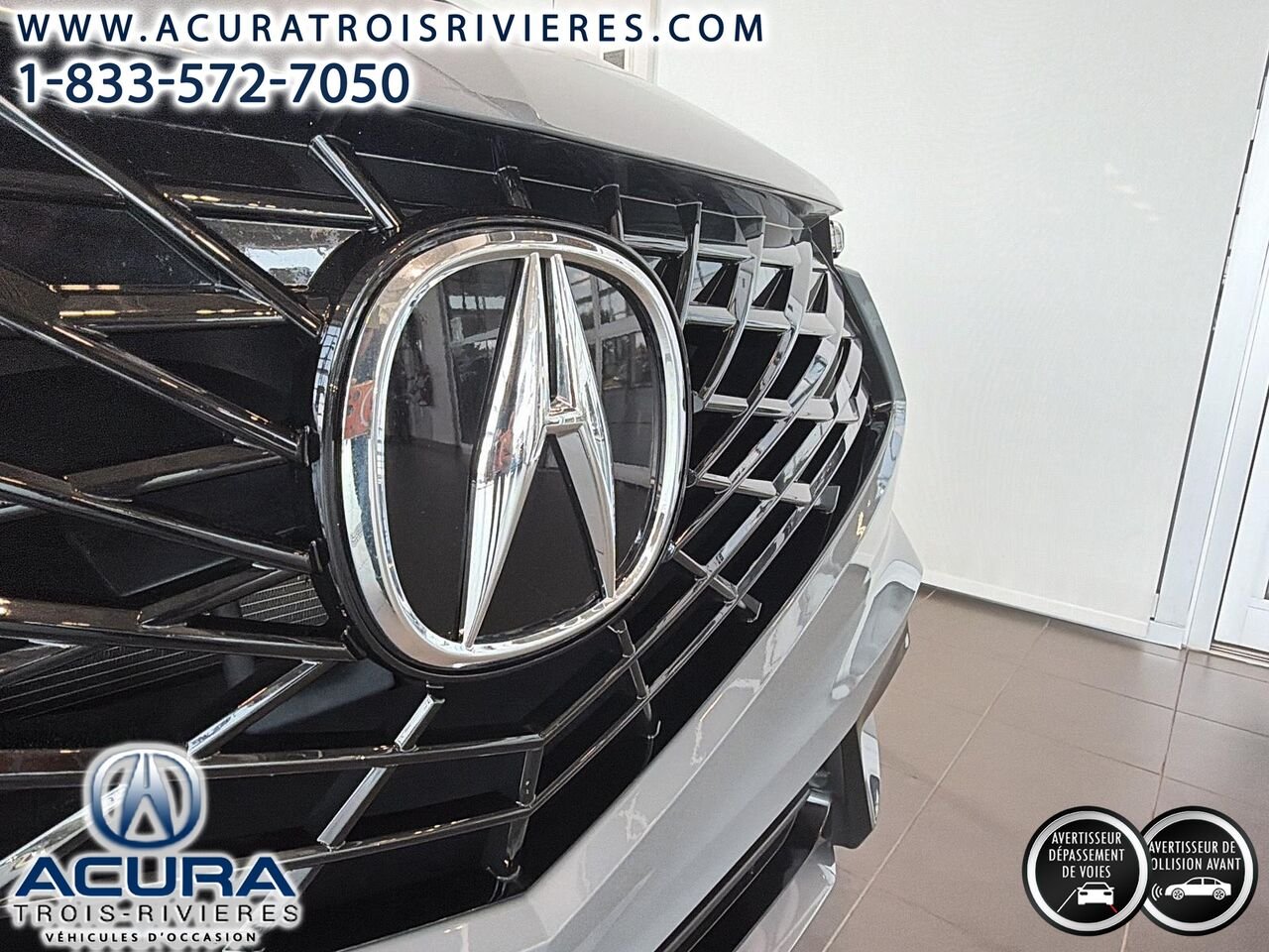 2025 Acura ADX A-Spec AWD, TOIT PANO, VOLANT CHAUFFANT Grey Trois-Rivières - photo #5