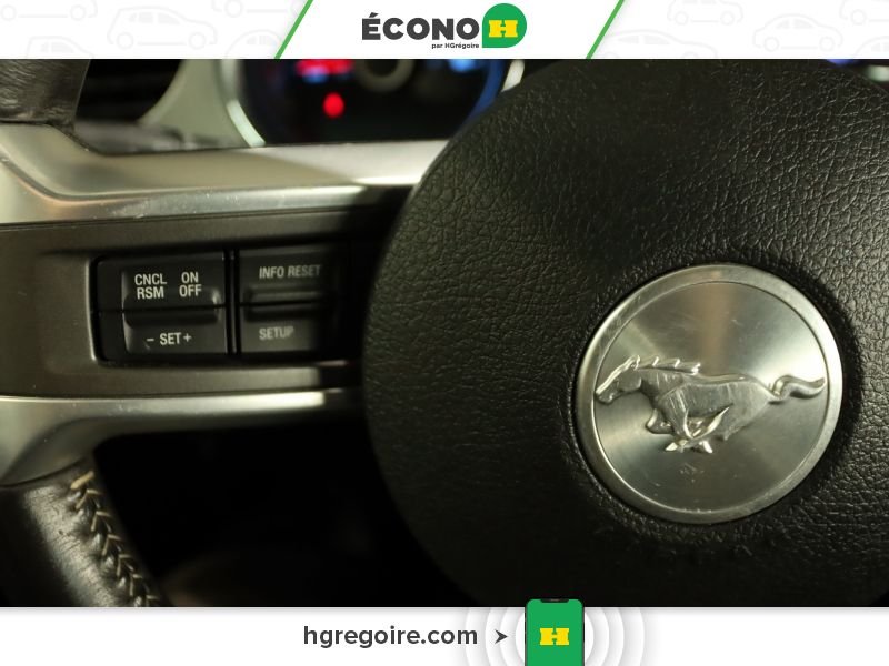 Ford Mustang 2014 Blanc Laval - photo #12