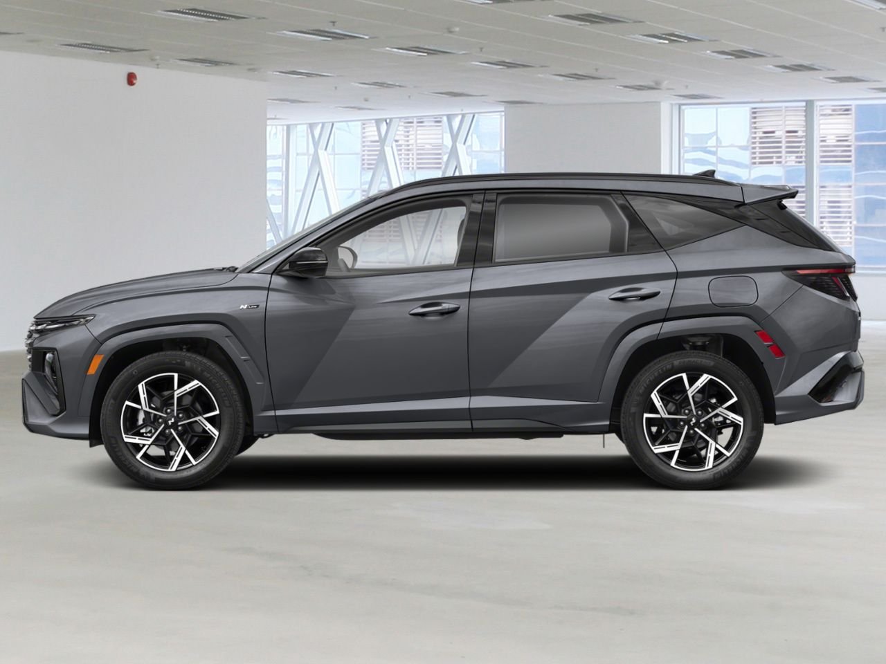 Hyundai Tucson hybride 2025 Gris Gatineau - photo #2