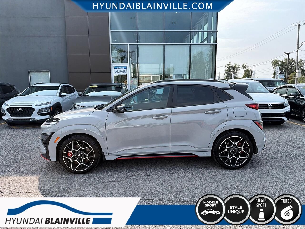2022 Hyundai Kona N Grey Blainville - photo #6