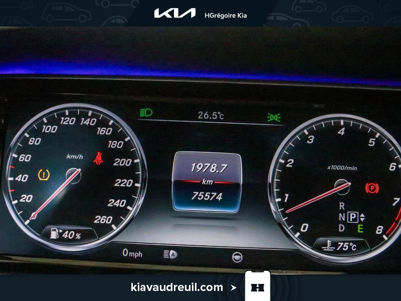 Mercedes Benz S550 2016 Blanc Saint-Eustache - photo #19