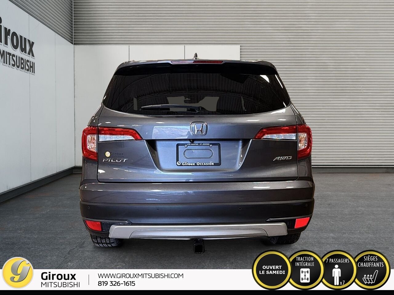 HONDA PILOT 2022 Gris Sainte-Agathe-des-Monts - photo #2