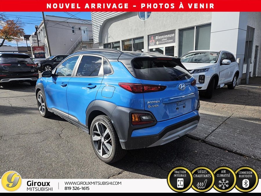 HYUNDAI KONA 1.6T Trend TI avec toit bicolore 2021 Bleu