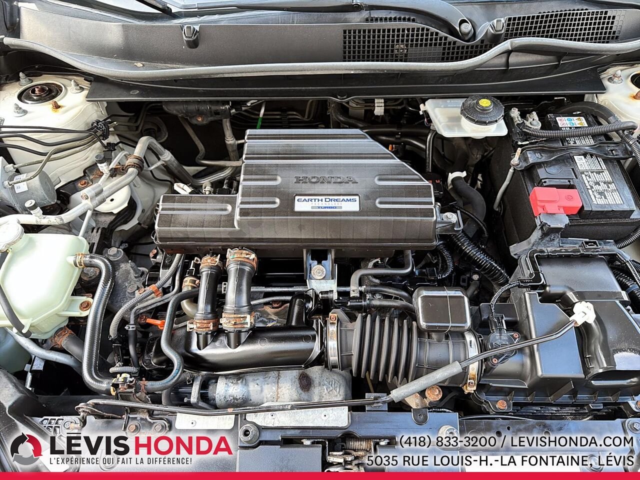 Honda CR-V Touring AWD Touring Traction Intégrale 2018 Blanc Lévis - photo #28