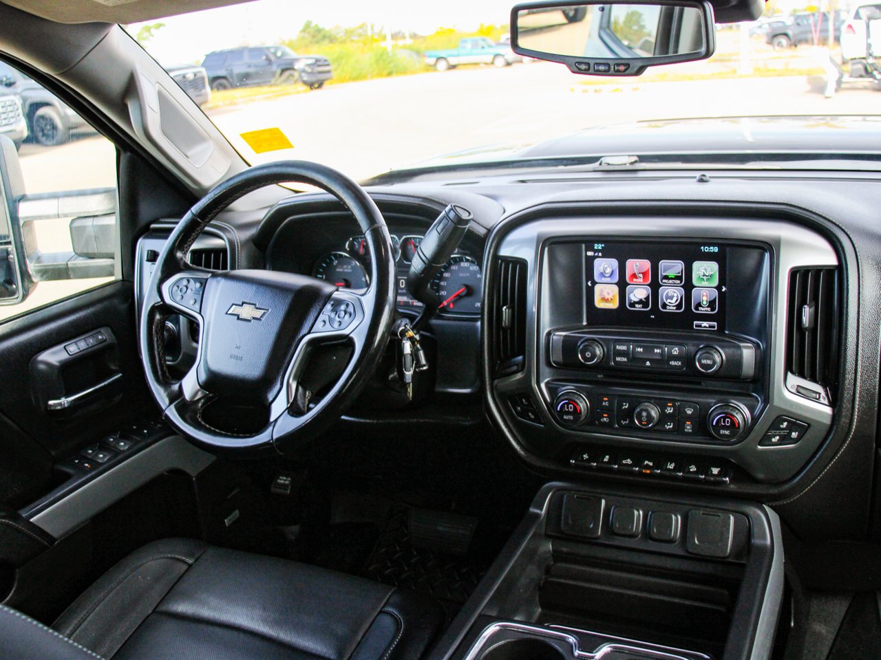 2019 Chevrolet Silverado 2500HD 4WD Crew Cab 153.7 LTZ Black Sherwood Park - photo #33