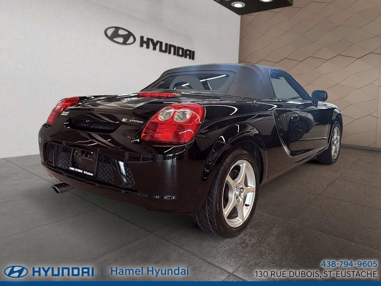 Toyota MR2 Spyder 2003 Noir Saint-Eustache - photo #1