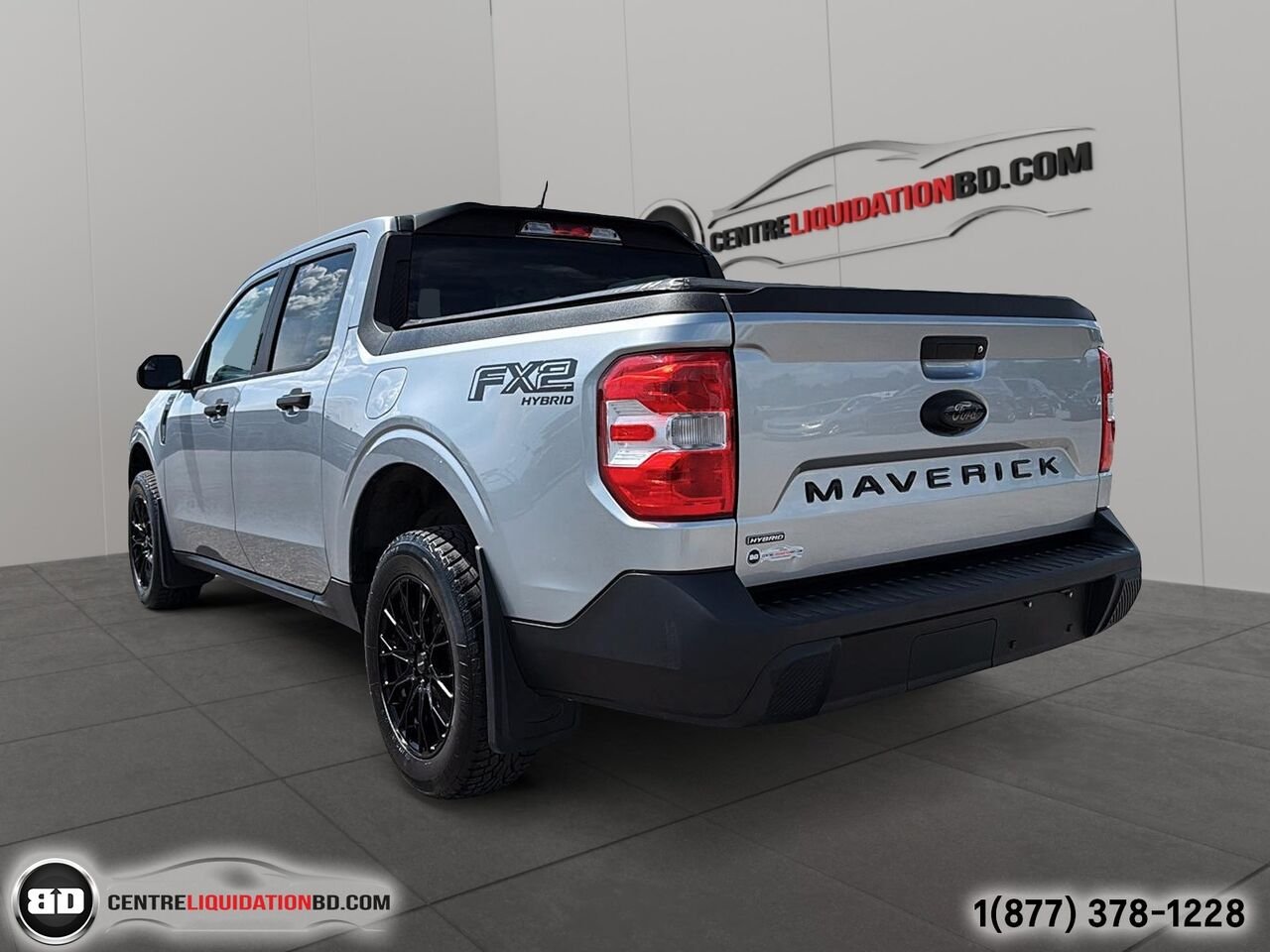Ford Maverick XLT FX2 HYBRID | BD0302 2023 Gris Granby - photo #7