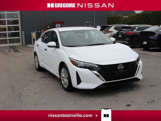 2024 Nissan Sentra S Plus AUCUN ACCIDENT UN PROPRIO A PARTIR 2.99% White