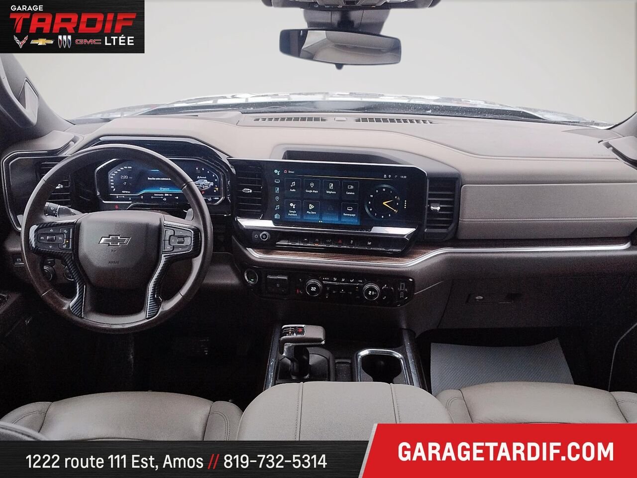 CHEVROLET 1500 4RM, CAISSE COURTE, CAB. MULTIPLAC 2024 Gris Mont-Laurier - photo #12