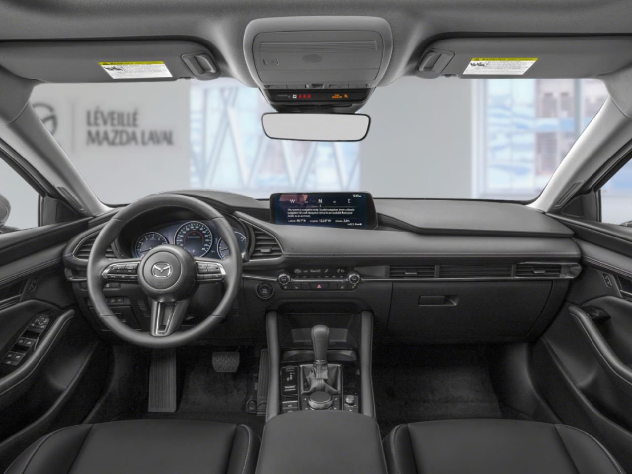 2026 Mazda Mazda3 GS TA Jet Black Mica Laval - photo #3