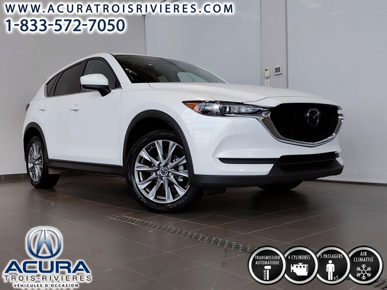 2021 Mazda CX-5 White Trois-Rivières - photo #0