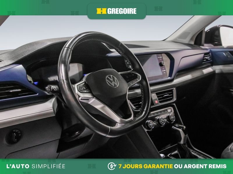 Volkswagen Taos 822980 | Comfortline AUTO AC CUIR NAV MAGS CAM RECUL BLEUTO 2024 Noir Laval - photo #11