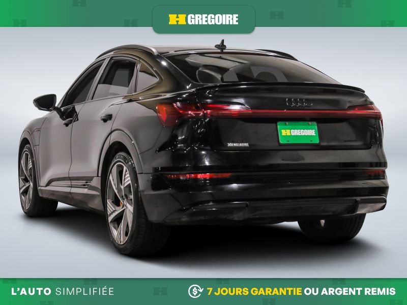 Audi e-tron 729840 | Technik AWD AUTO A/C CUIR TOIT NAV GR ELECR MAGS C 2022 Noir Laval - photo #5