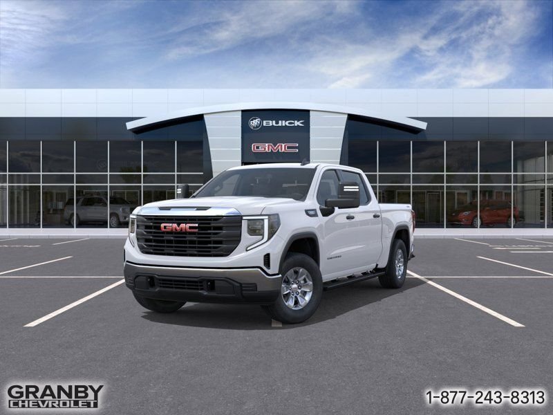 2026 GMC Sierra 1500 Pro cabine multiplace 4RM 147 po SUMMIT WHITE