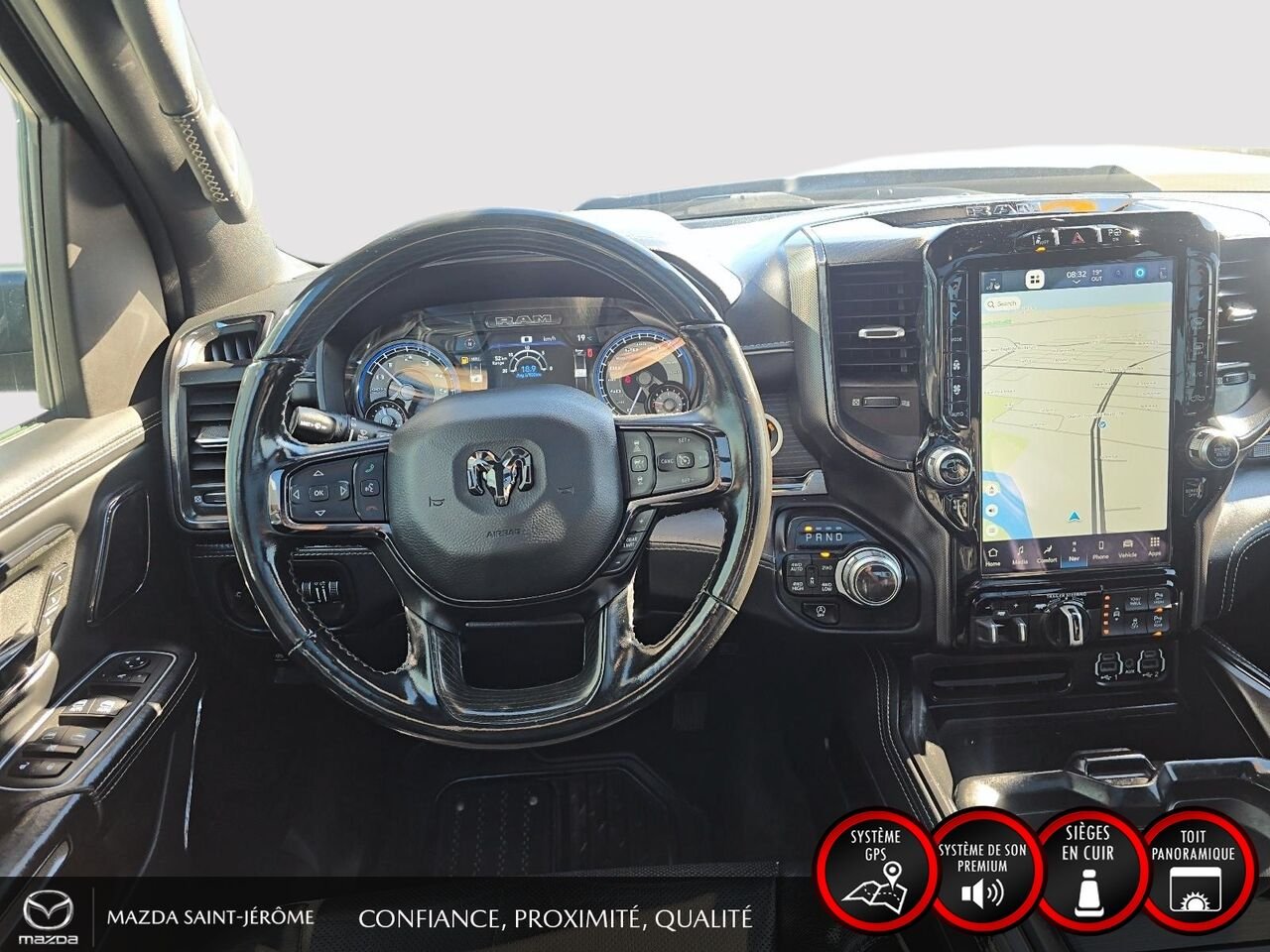 2022 Ram 1500 Black Sainte-Agathe-des-Monts - photo #24
