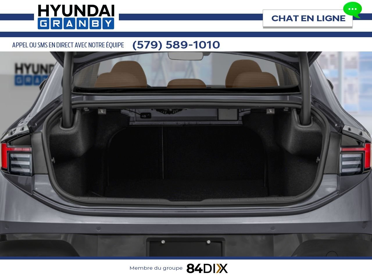HYUNDAI Sonata Hybride 2026 Bleu transmission Granby - photo #11