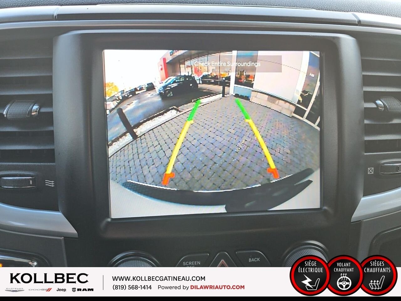 RAM 1500 SLT CrewCab 4x4 2022 Blanc Ottawa & Gatineau - photo #5