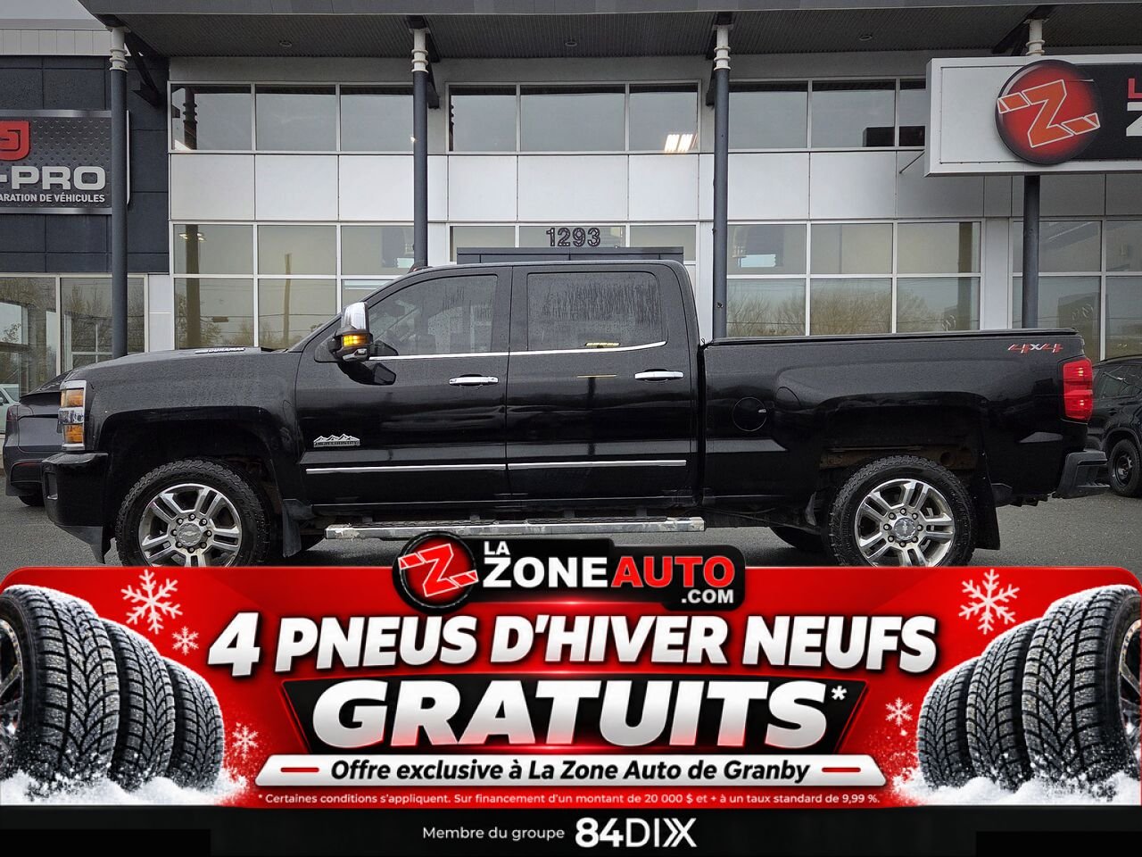 Chevrolet Silverado 2500HD High Country 2018 Noir Granby - photo #2