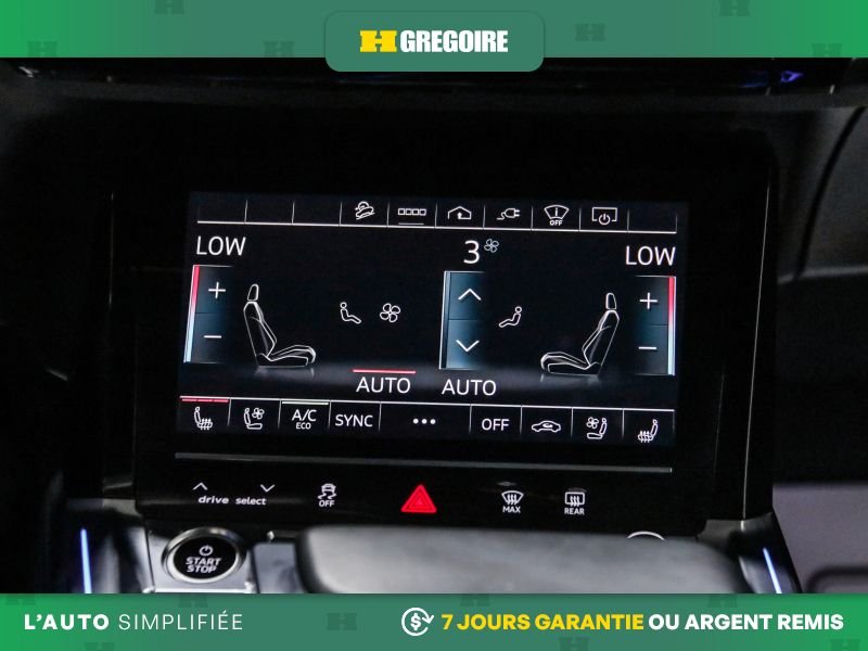 Audi e-tron 729840 | Technik AWD AUTO A/C CUIR TOIT NAV GR ELECR MAGS C 2022 Noir Laval - photo #25