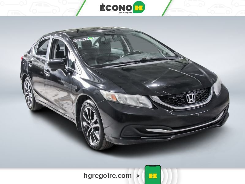 2015 Honda Civic Black Saint-Eustache - photo #0