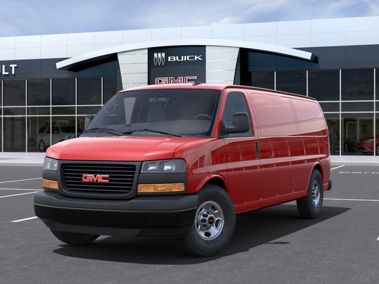 2024 GMC Savana Cargo Van Cardinal Red Saint-Eustache - photo #5