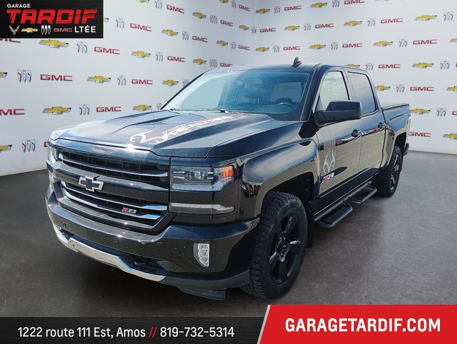 CHEVROLET SILVERADO CABINE MULTIPLACE 4RM 2017 2017 Noir