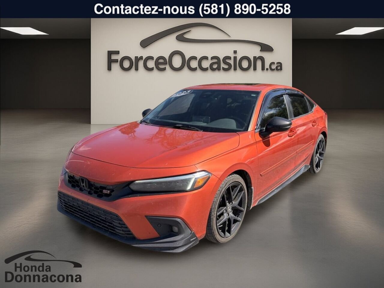 2023 Honda Civic Orange  - photo #0