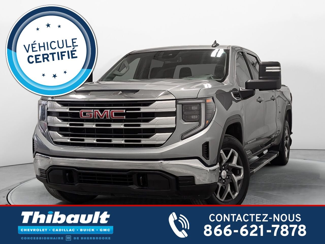 GMC Sierra 1500 4WD Crew Cab Moteur 2.7L 6 places 2023 Autre Sherbrooke - photo #0