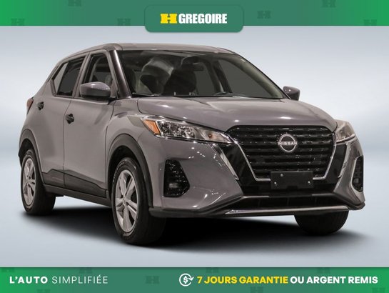 2025 Nissan Kicks S AUTO AC GR ELECT CAMERA DE RECUL BLEUTOOTH Grey