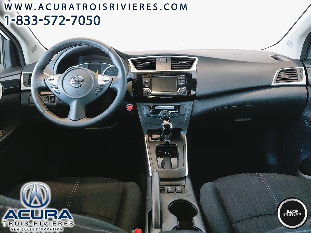 2018 Nissan Sentra SV White Trois-Rivières - photo #12