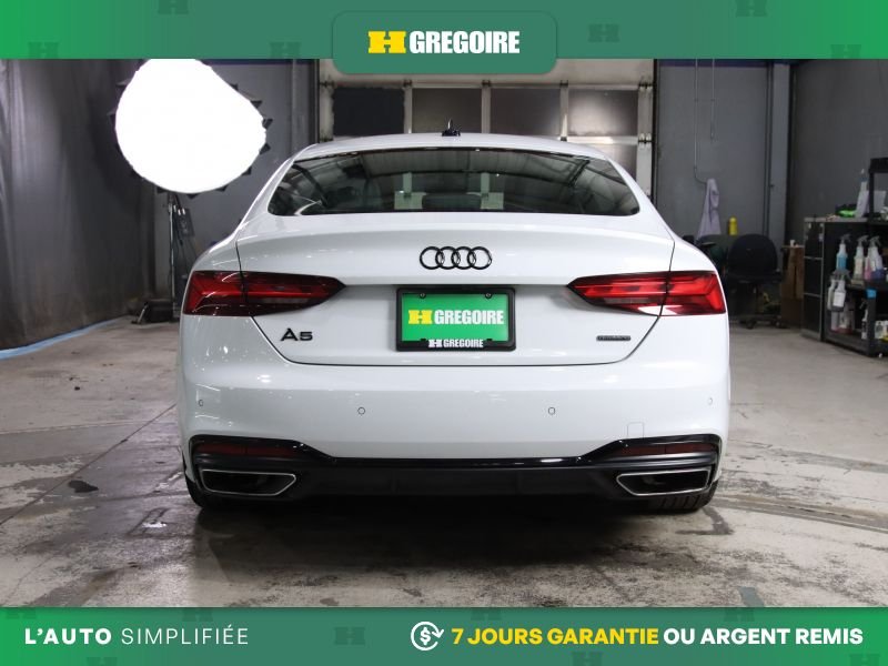 2022 Audi A5 White Saint-Eustache - photo #5