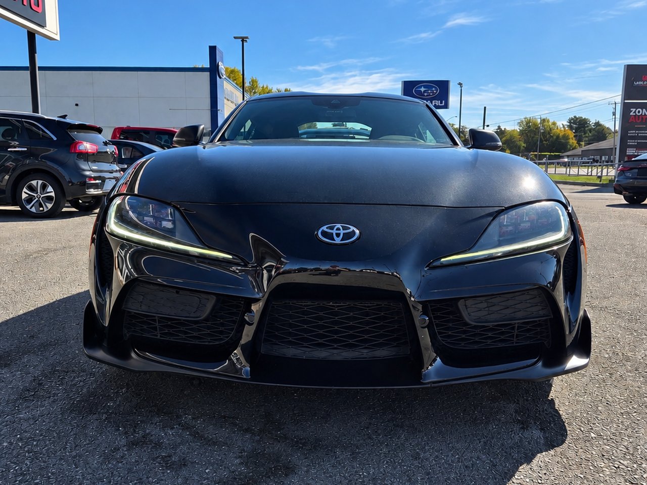 Toyota GR Supra 2020 Noir Granby - photo #9