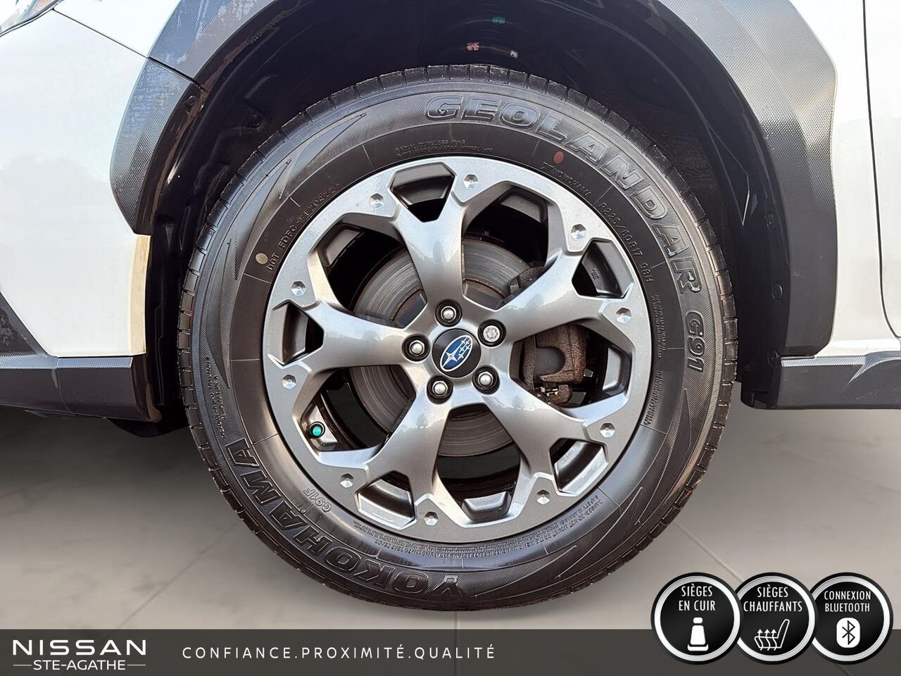 Subaru Crosstrek AWD|JAMAIS ACCIDENTÉ|CUIR 2022 Blanc Saint-Jérôme - photo #6